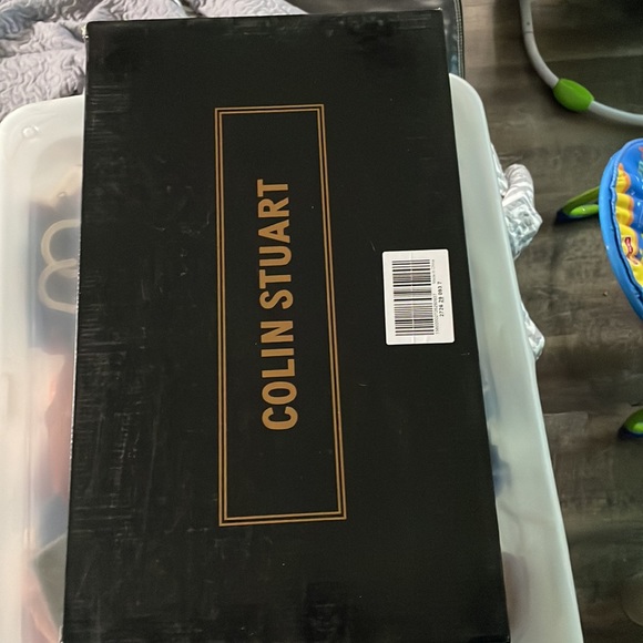 COLIN STUART BLACK GENUINE SUEDE BOOTS SZ 7B Excellent condition in original box - Picture 2 of 4